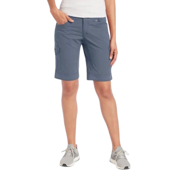Kuhl Shorts New Kuhl Splash 1 Stretch Metal Blue Upf 5 Quick Dry